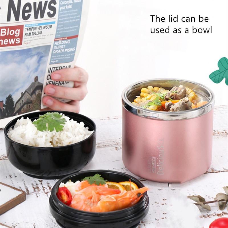 Fiambrera térmica de acero ino - Food Storage For Long Term reseña y precio