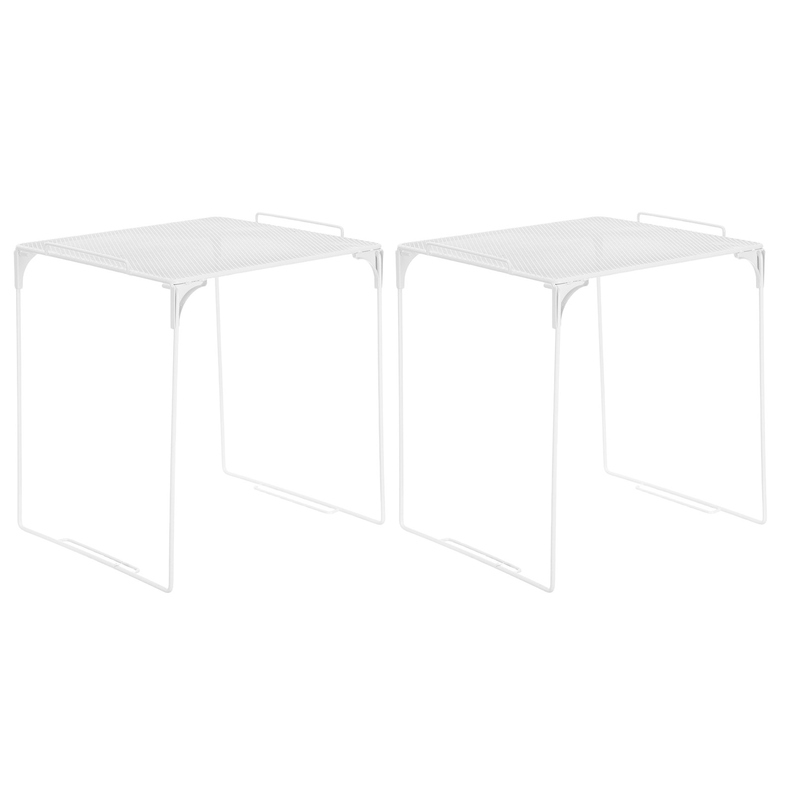 2 Estantes Apilables de Malla  - Food Storage Locker reseña y precio