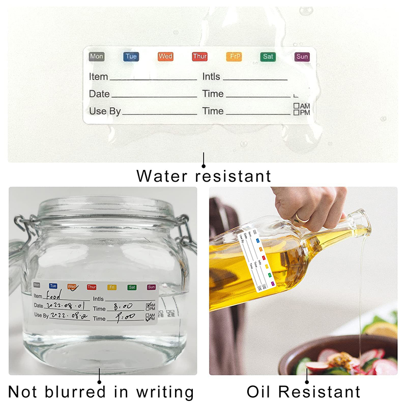 Etiqueta autoadhesiva para alm - Food Storage Expiration Dates reseña y precio