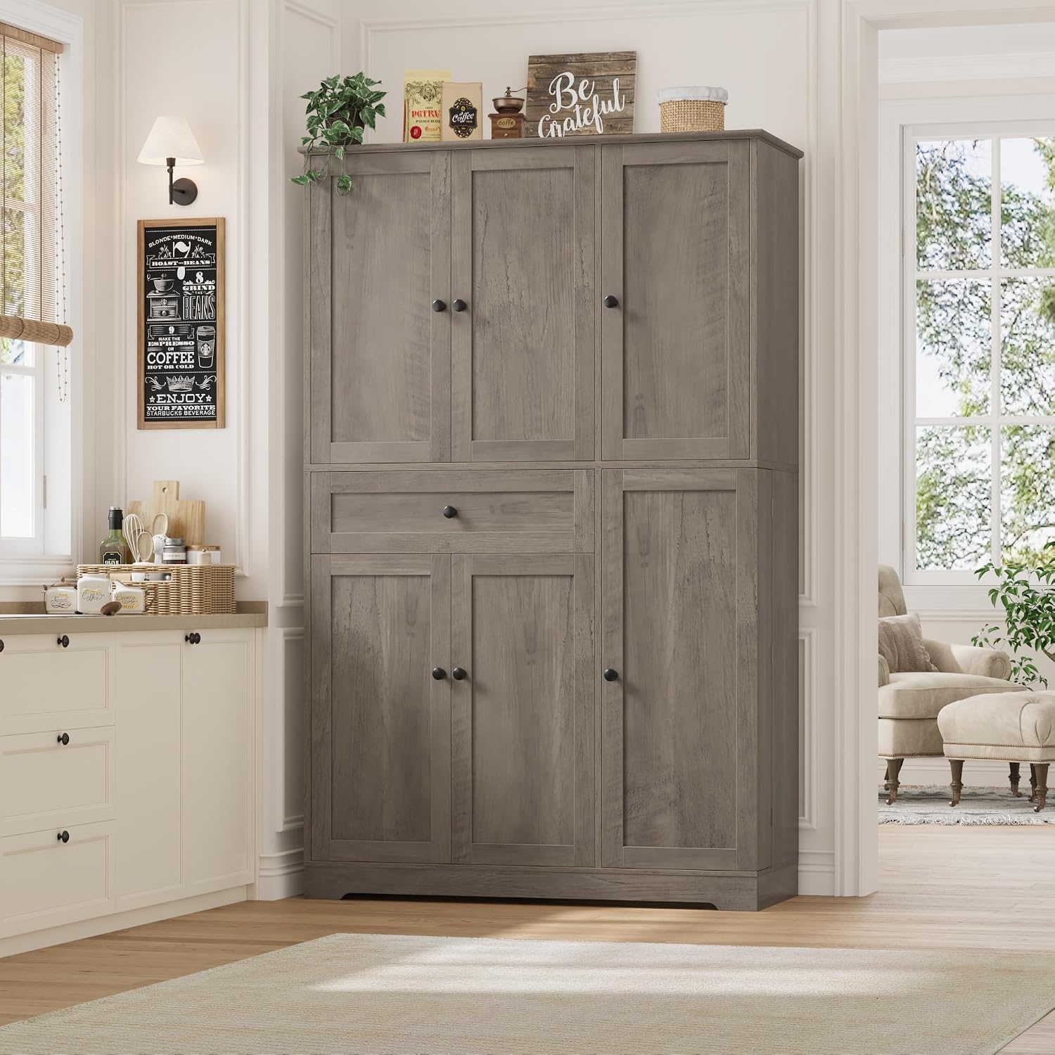 Mueble de Cocina para Despensa - Food Storage Kitchen Cabinet reseña y precio