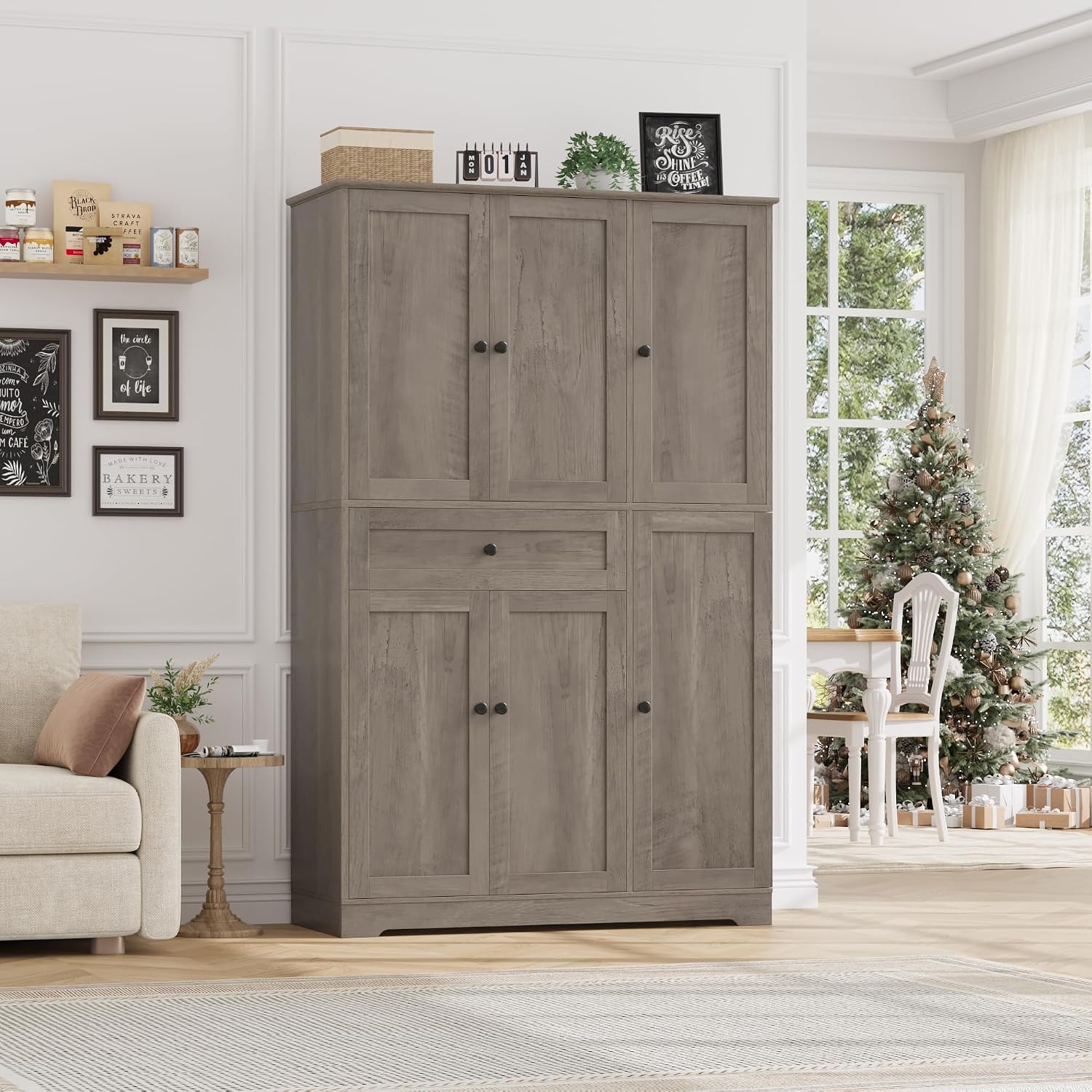Mueble de Cocina para Despensa - Food Storage Kitchen Cabinet reseña y precio