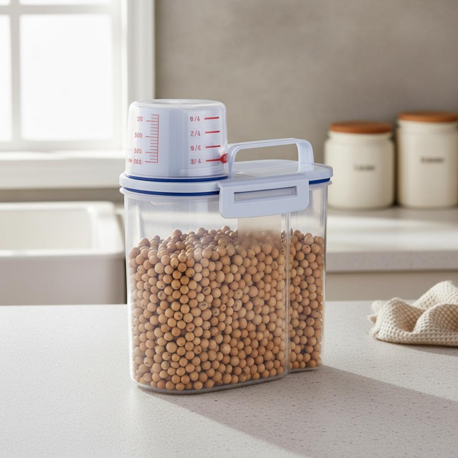 Contenedor de Almacenamiento d - Food Storage Airtight reseña y precio
