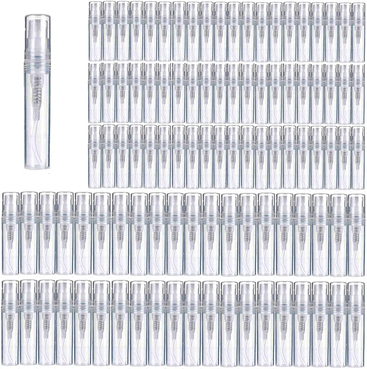 100 Uds 2ml 3ml 5ml Mini botel - Food Storage Drums reseña y precio