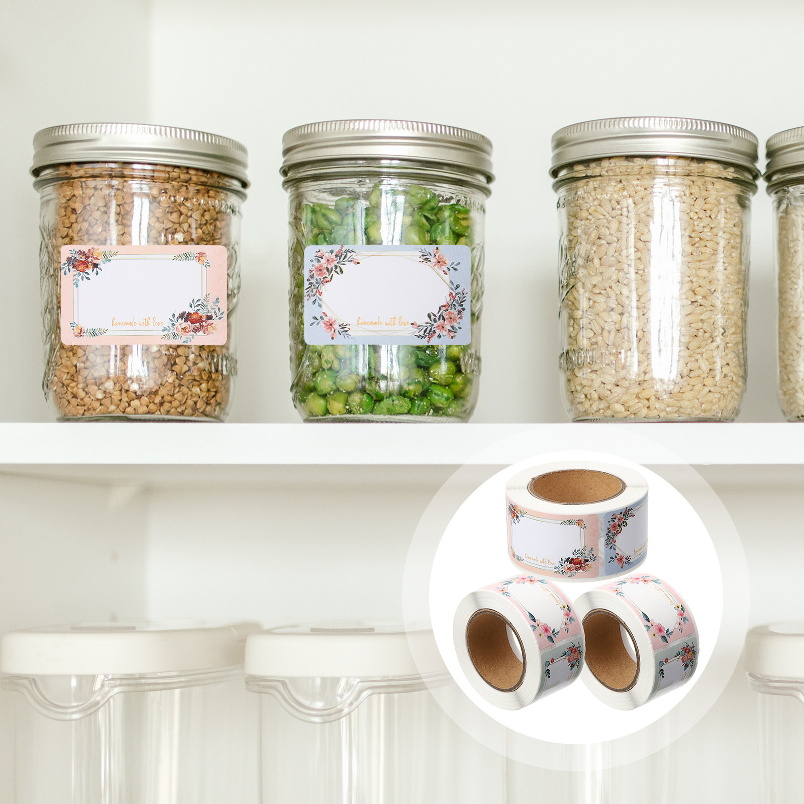 3 Rollos de Etiquetas Adhesiva - Food Storage Expiration Dates reseña y precio