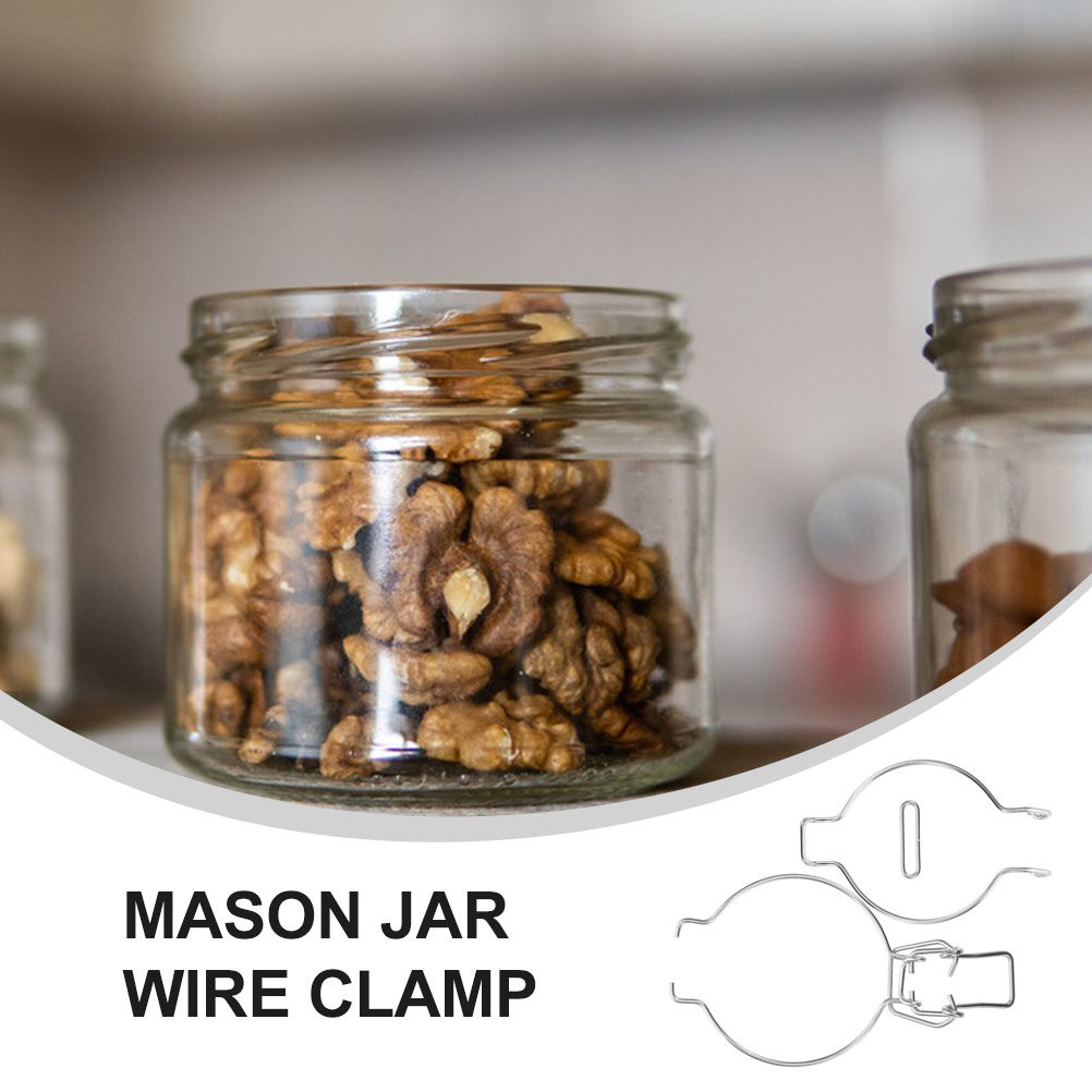 12 Abrazaderas de Alambre para - Food Storage Glass reseña y precio