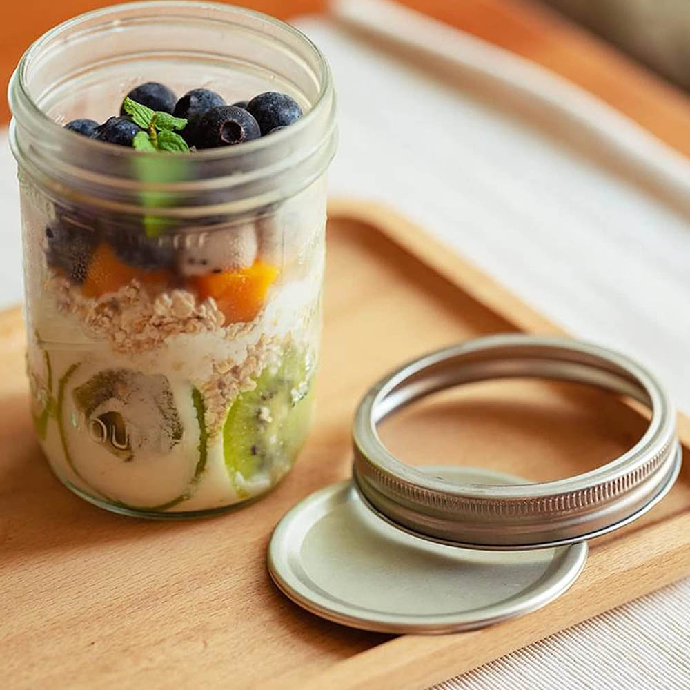 Frascos de Vidrio de Boca Anch - Food Storage With Lids reseña y precio