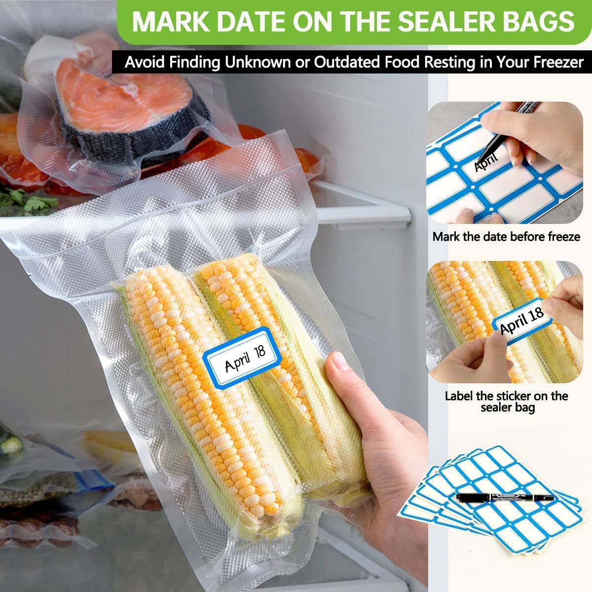 Bolsas de Vacío para Alimentos - Food Storage Roll Bags reseña y precio