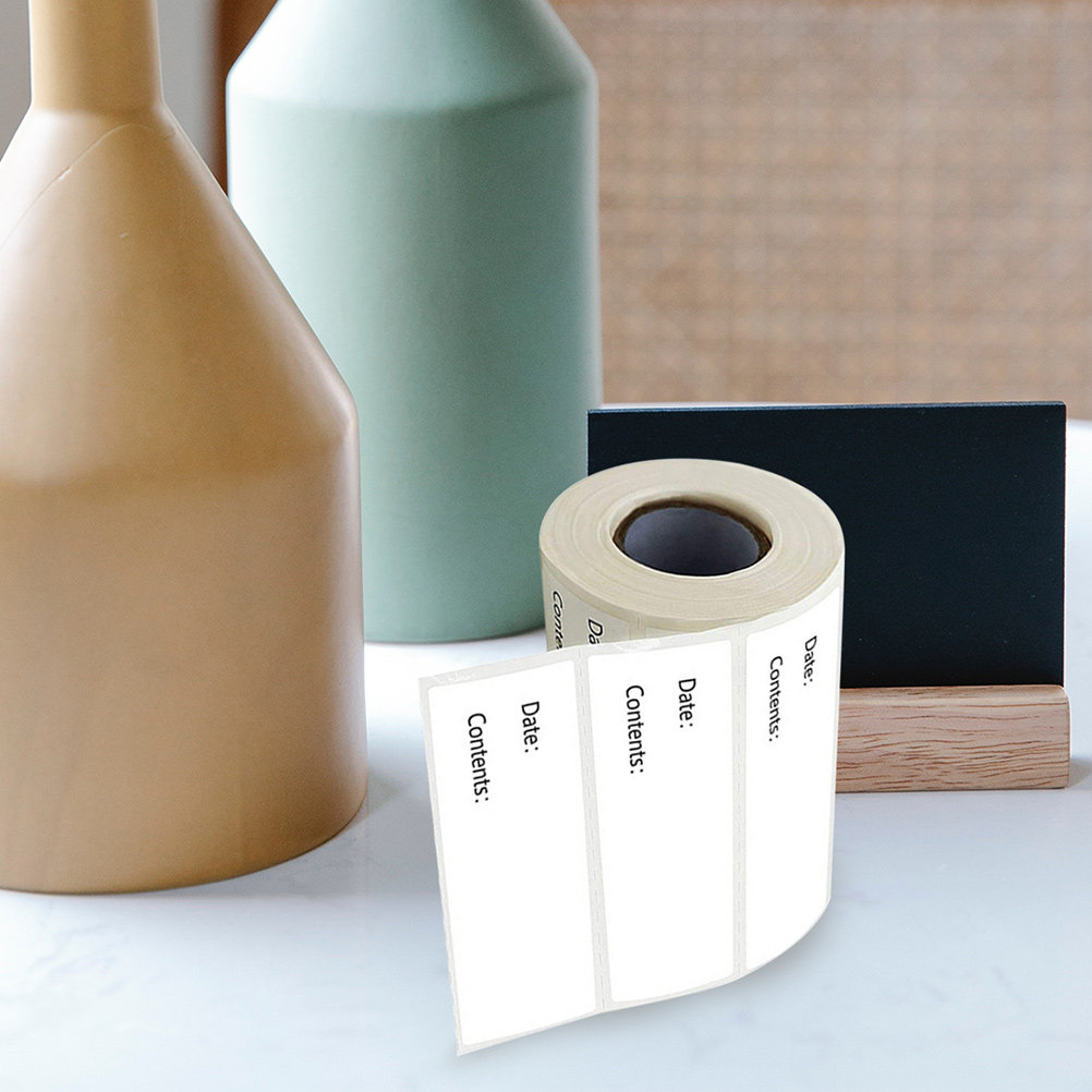 1 Rollo de Etiquetas Adhesivas - Food Storage Expiration Dates reseña y precio