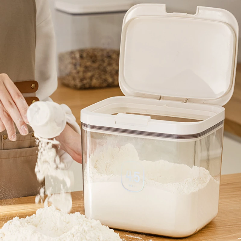 Cubo de harina sellado, almace - Food Storage Drums reseña y precio