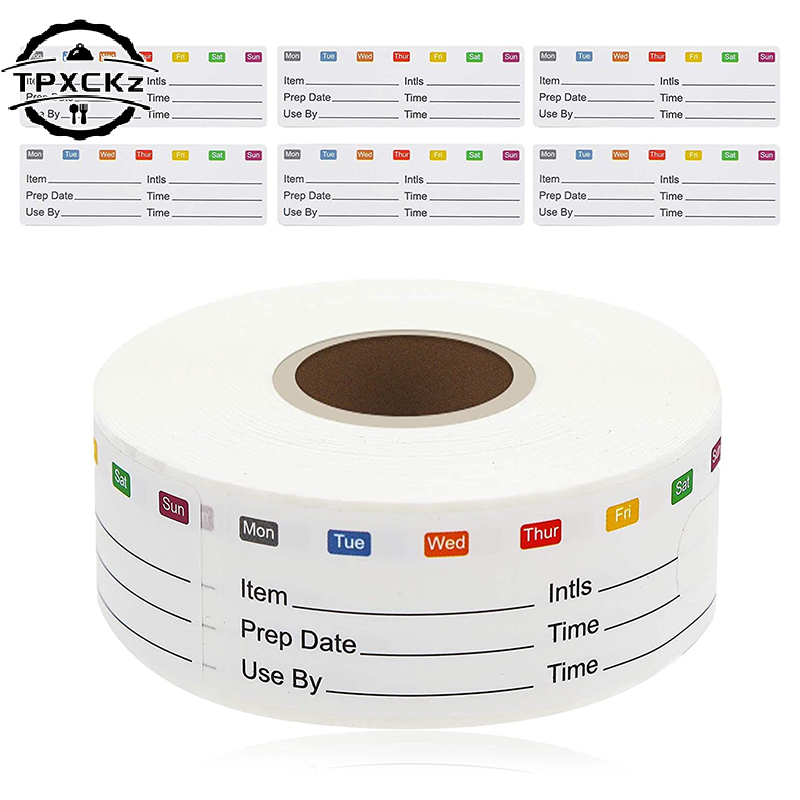 Etiqueta adhesiva para comida  - Food Storage Expiration Dates reseña y precio
