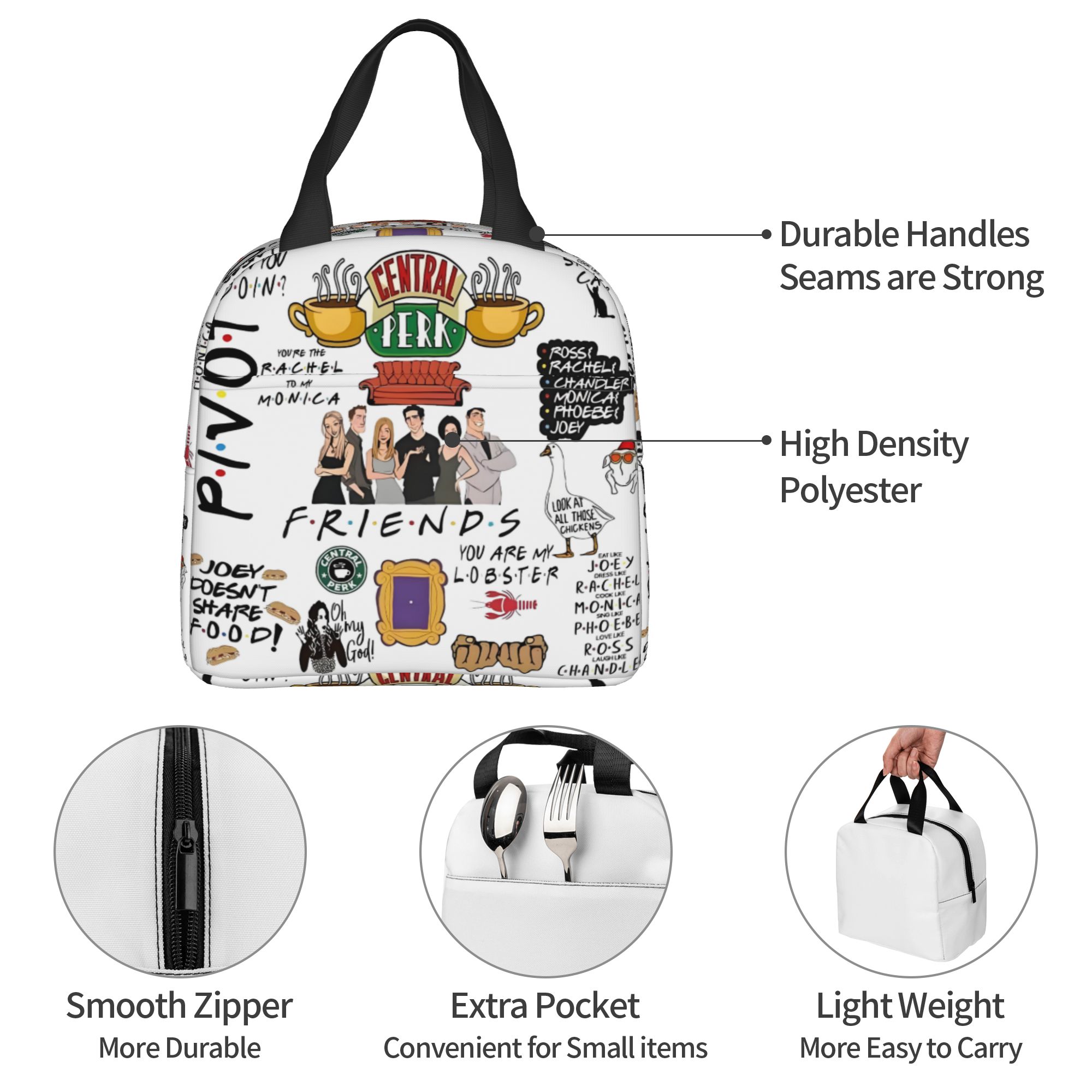 Bolsas de almuerzo con aislami - Food Storage Quotes reseña y precio