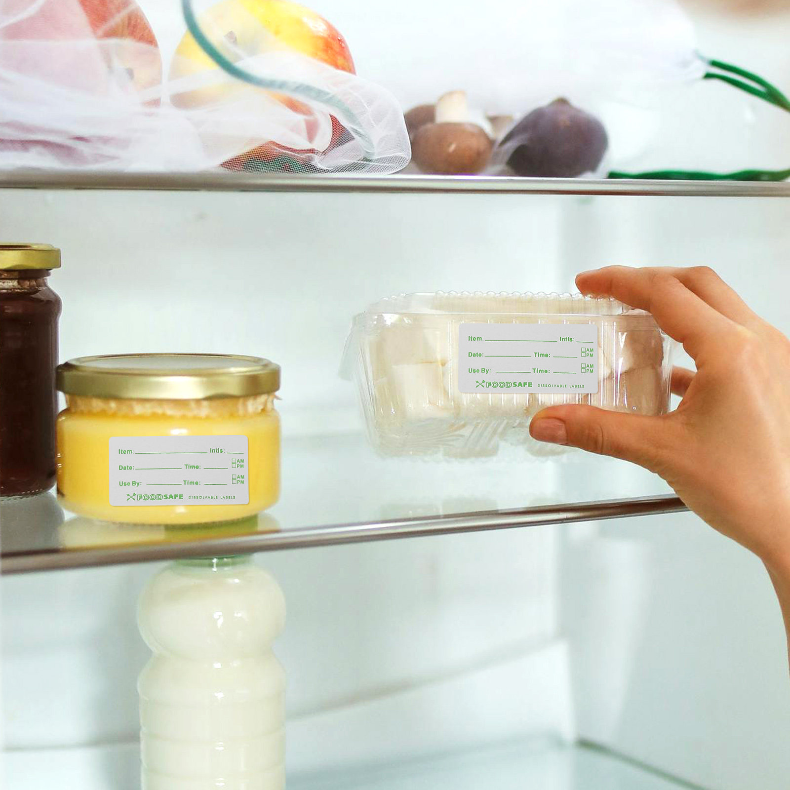 1 Rollo de Etiquetas Pequeñas  - Food Storage Expiration Dates reseña y precio