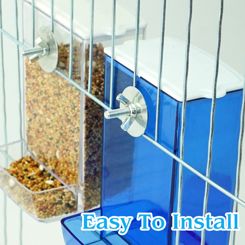 Comedero automático para pájar - Portion Control Container reseña y precio