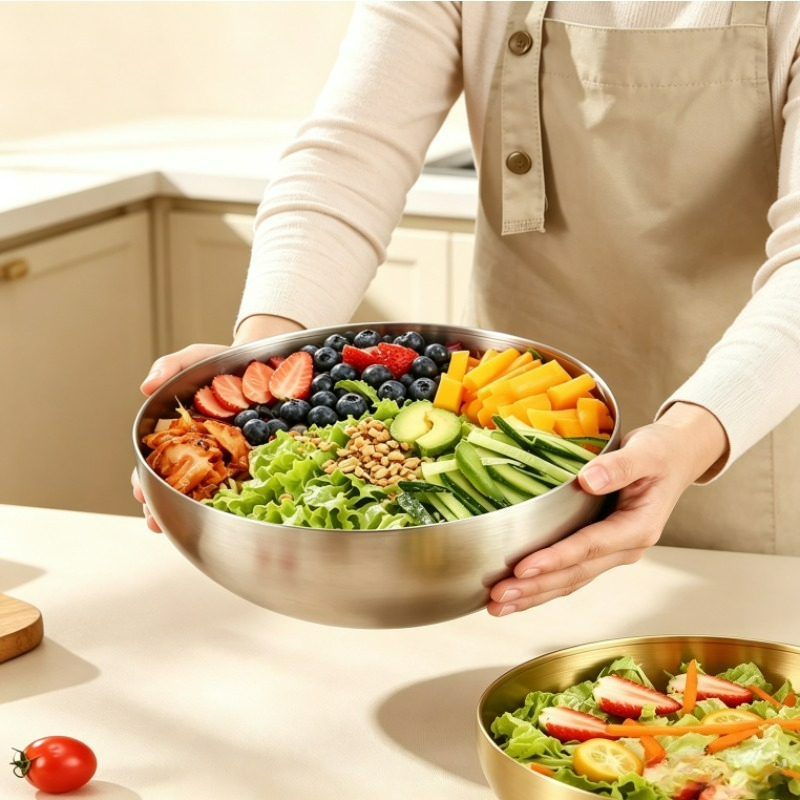 Tazones de Mezcla de Acero Ino - Food Storage Stainless Steel reseña y precio