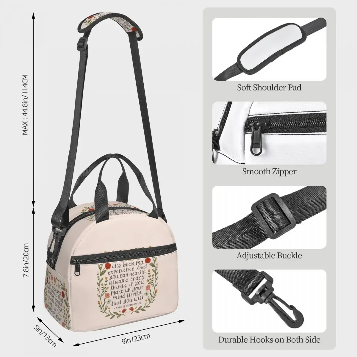 Bolsa térmica para el almuerzo - Food Storage Quotes reseña y precio