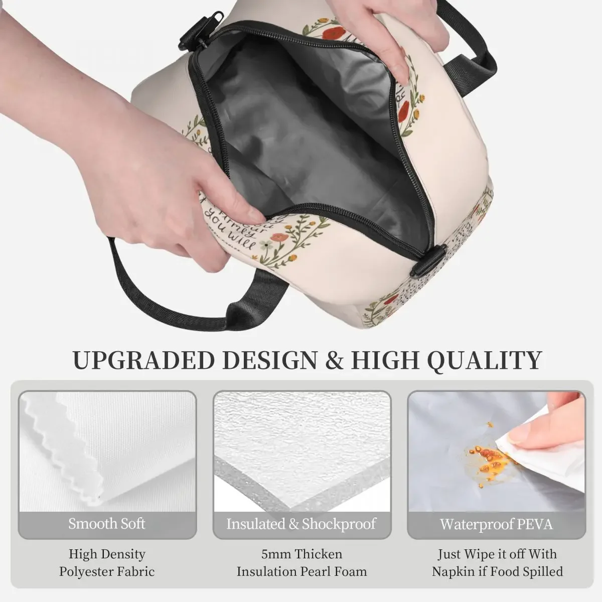 Bolsa térmica para el almuerzo - Food Storage Quotes reseña y precio